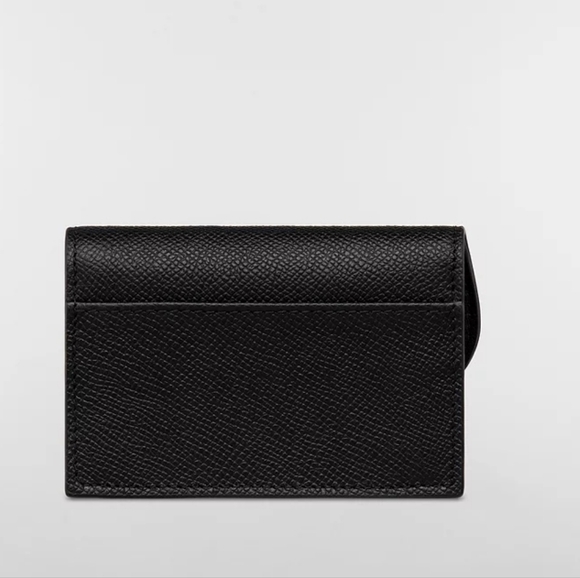DIOR Black Saddle Bloom Card Holder - Picture 2 of 15